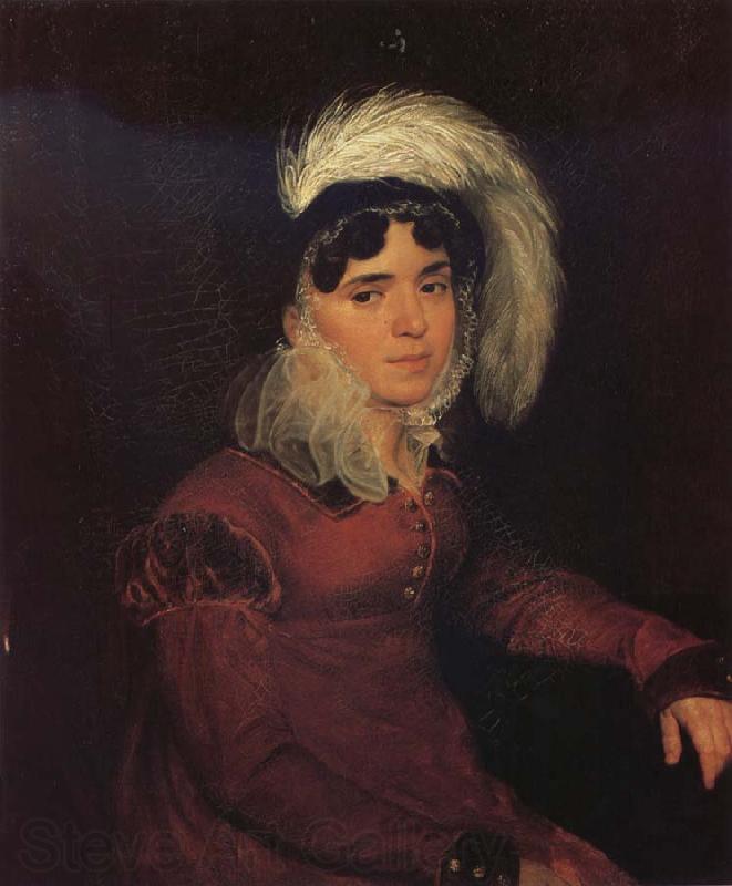 Karl Briullov Portrait of Maria Kikina